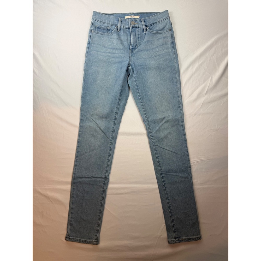 Levi's 311 Shaping Skinny Jeans Size 26 Light Wash Stretch Denim Women's